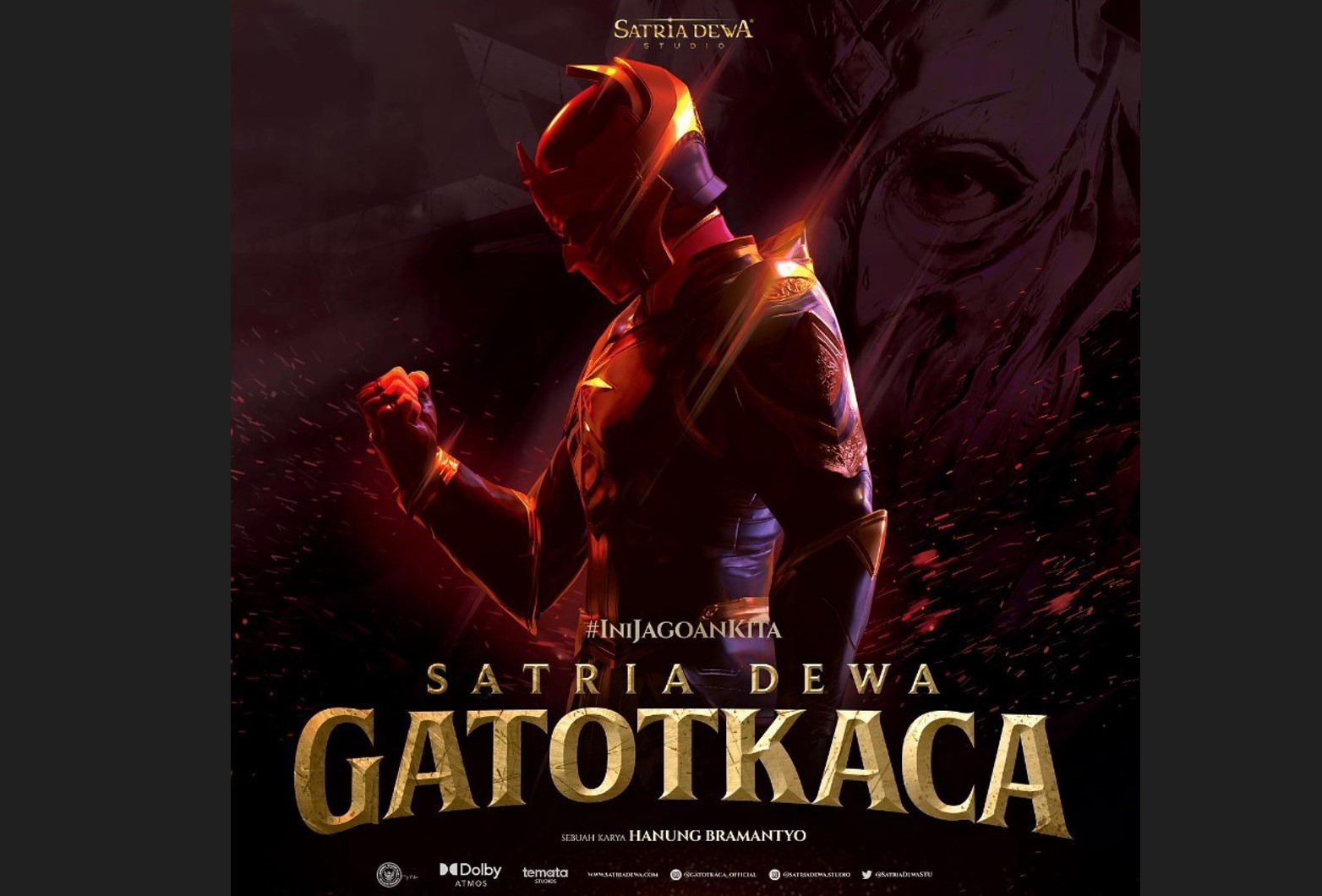 Poster film Satria Dewa: Gatotkaca