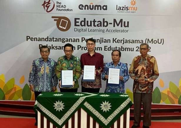 Kerja sama LAZISMU, Enuma, dan The HEAD Foundation