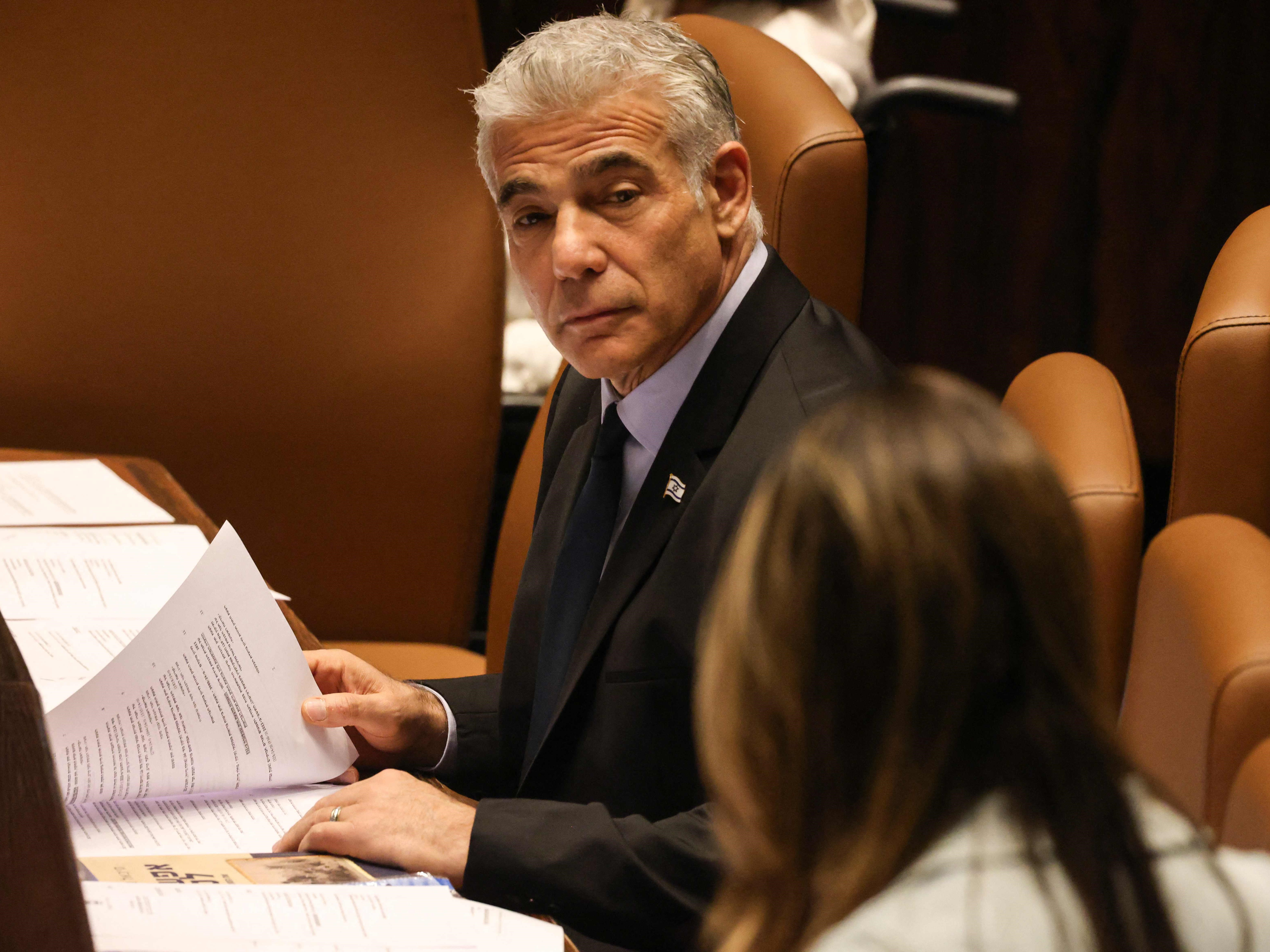 Yair Lapid.