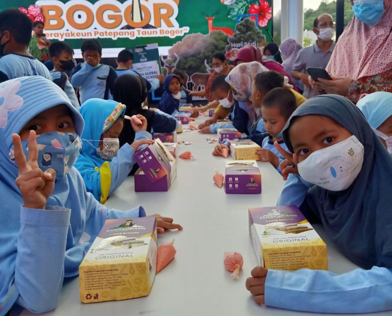 Salah satu event yang digelar Lapis Bogro Sangkuriang untuk memperingati Hari jadi Kota Bogor ke-540