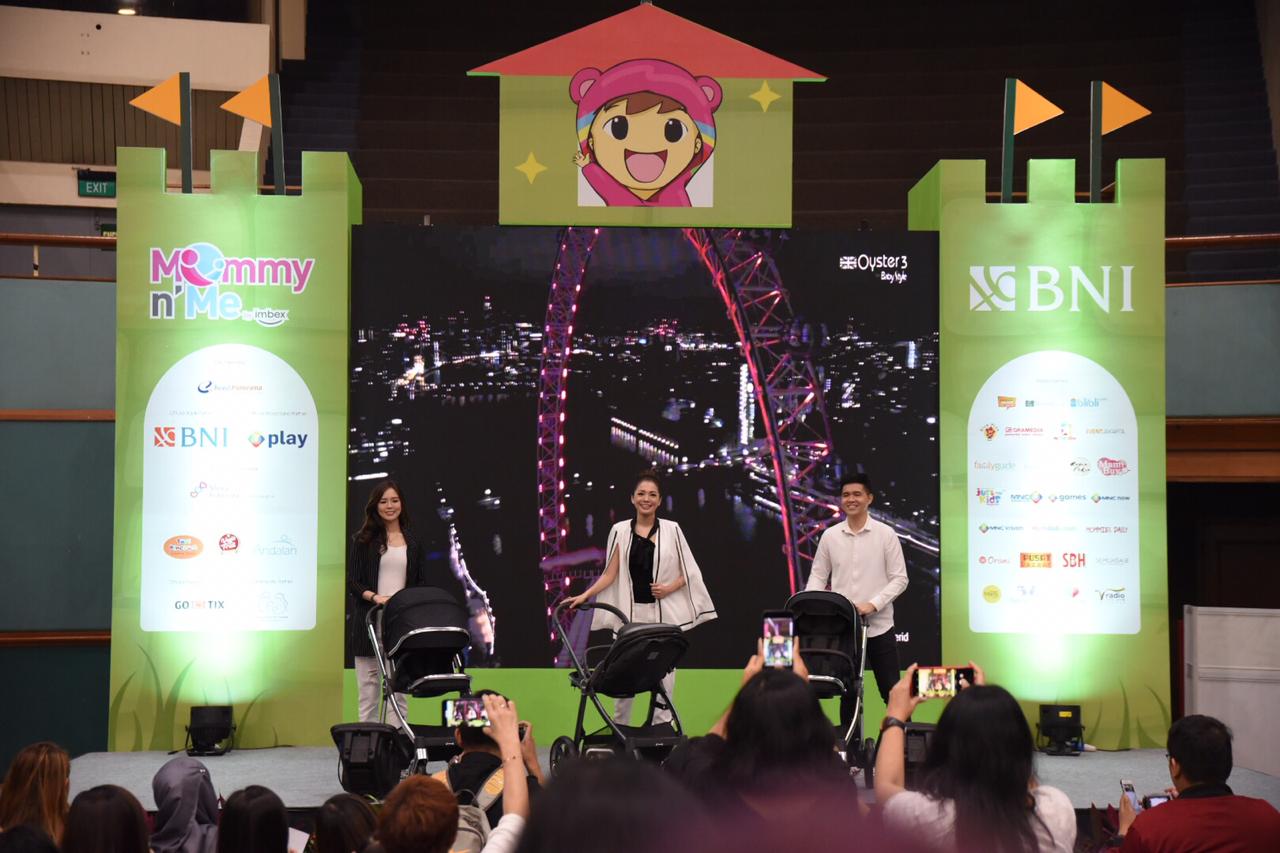 Konferensi pers tentang pameran Mommy N Me di Jakarta.