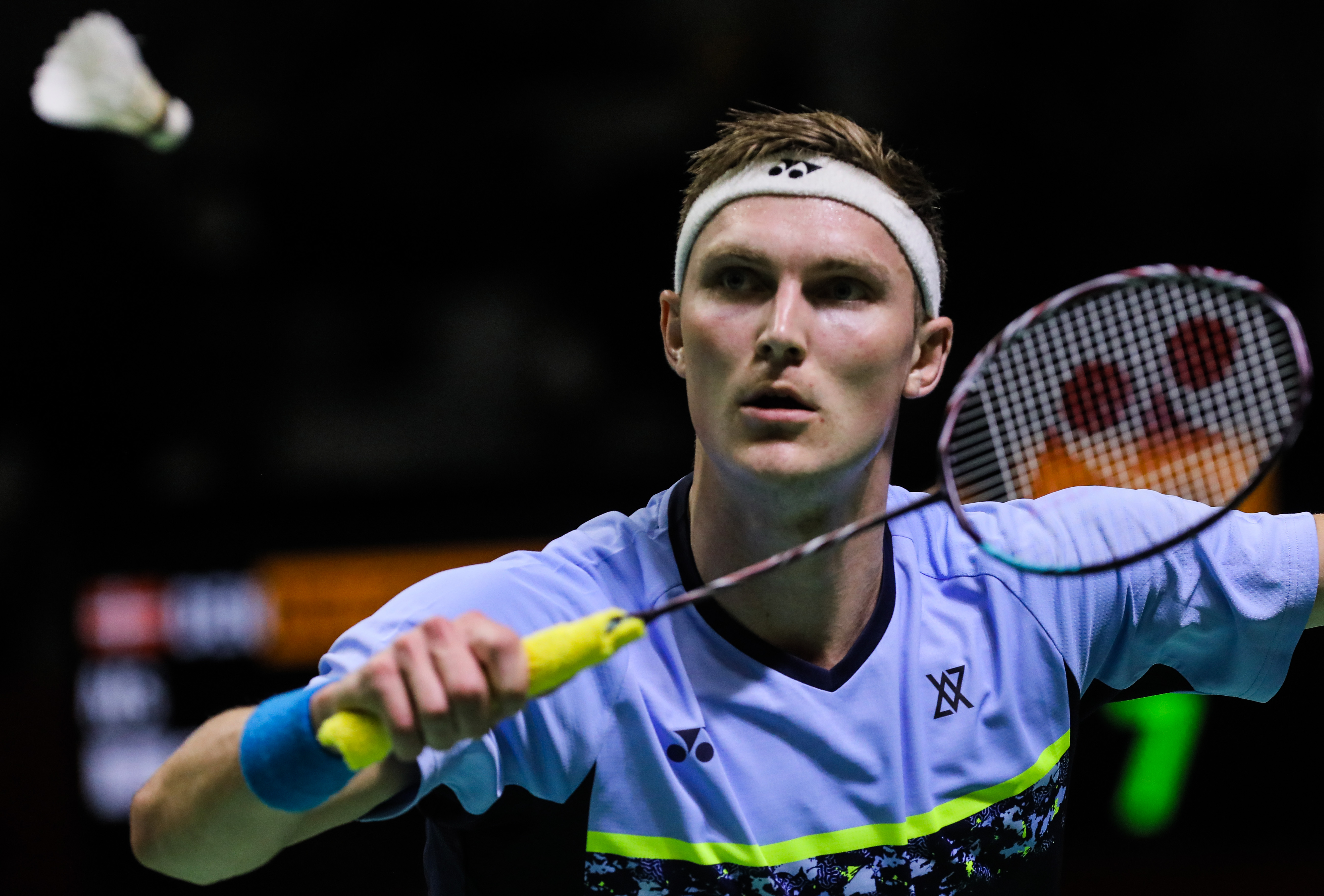 Tunggal putra nomor satu dunia Viktor Axelsen