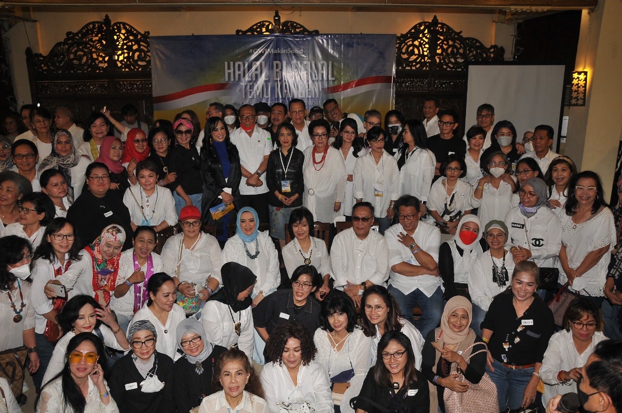 Halal Bi Halal dan Temu Kangen Keluarga Besar dan Sahabat Gerakan Wadyabala Jokowi (GWJ) pada Sabtu (18/6).