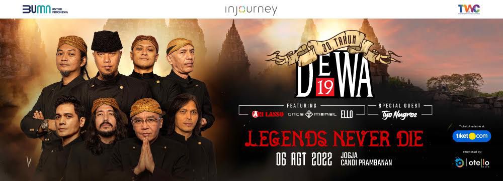 Poster konser 30 tahun Dewa 19