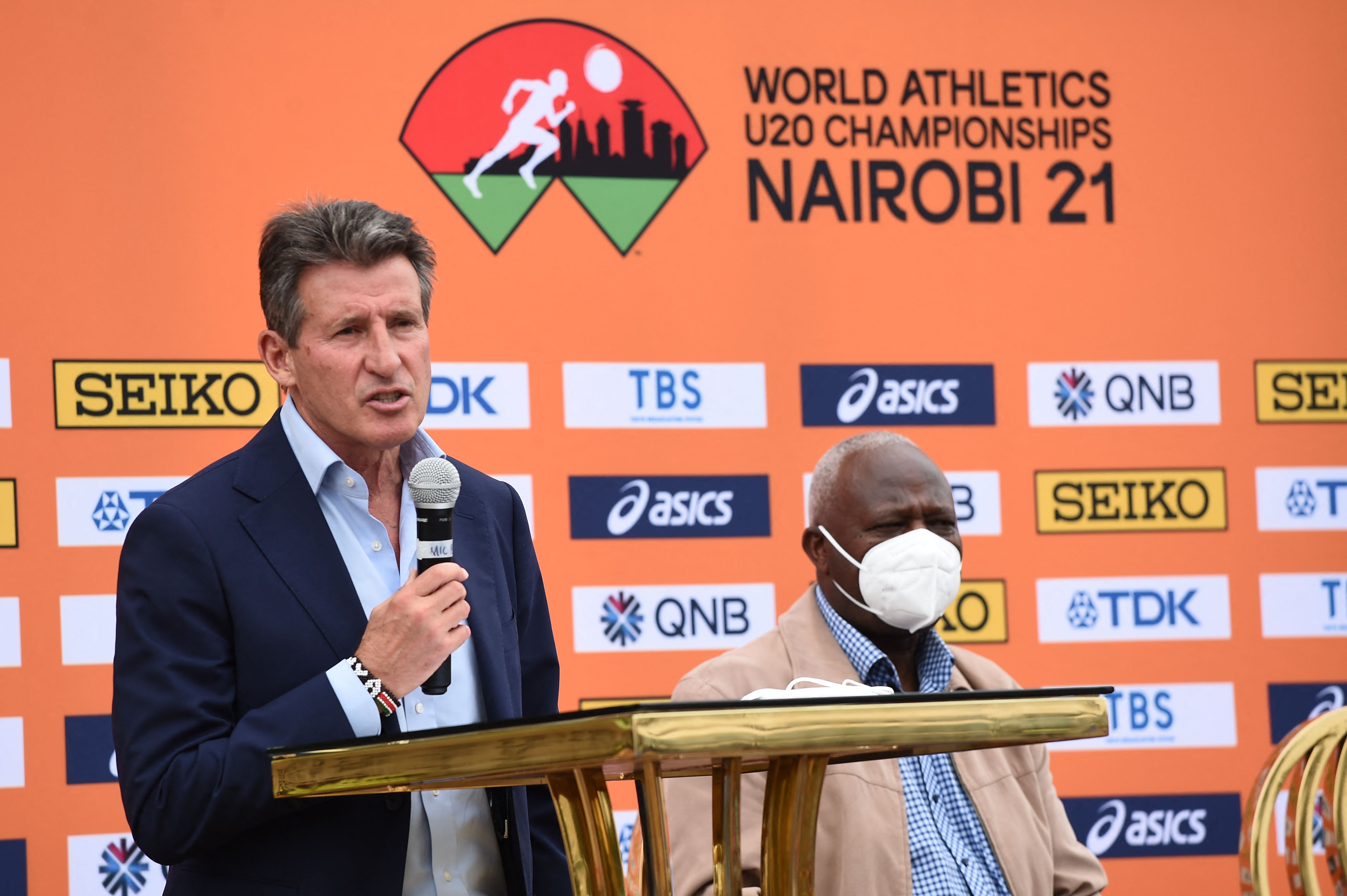 Presiden Atletik Dunia Sebastian Coe