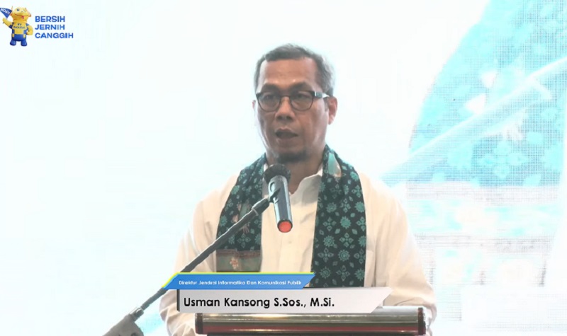 Direktur Jenderal Informasi dan Komunikasi Publik kemenkominfo Usman Kansong