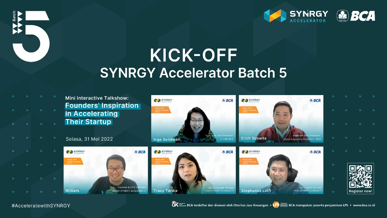 Kick-off Synrgy Accelerator Batch 5