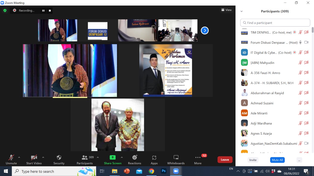 Forum Diskusi Denpasar 12 membahsa ketahanan pangan