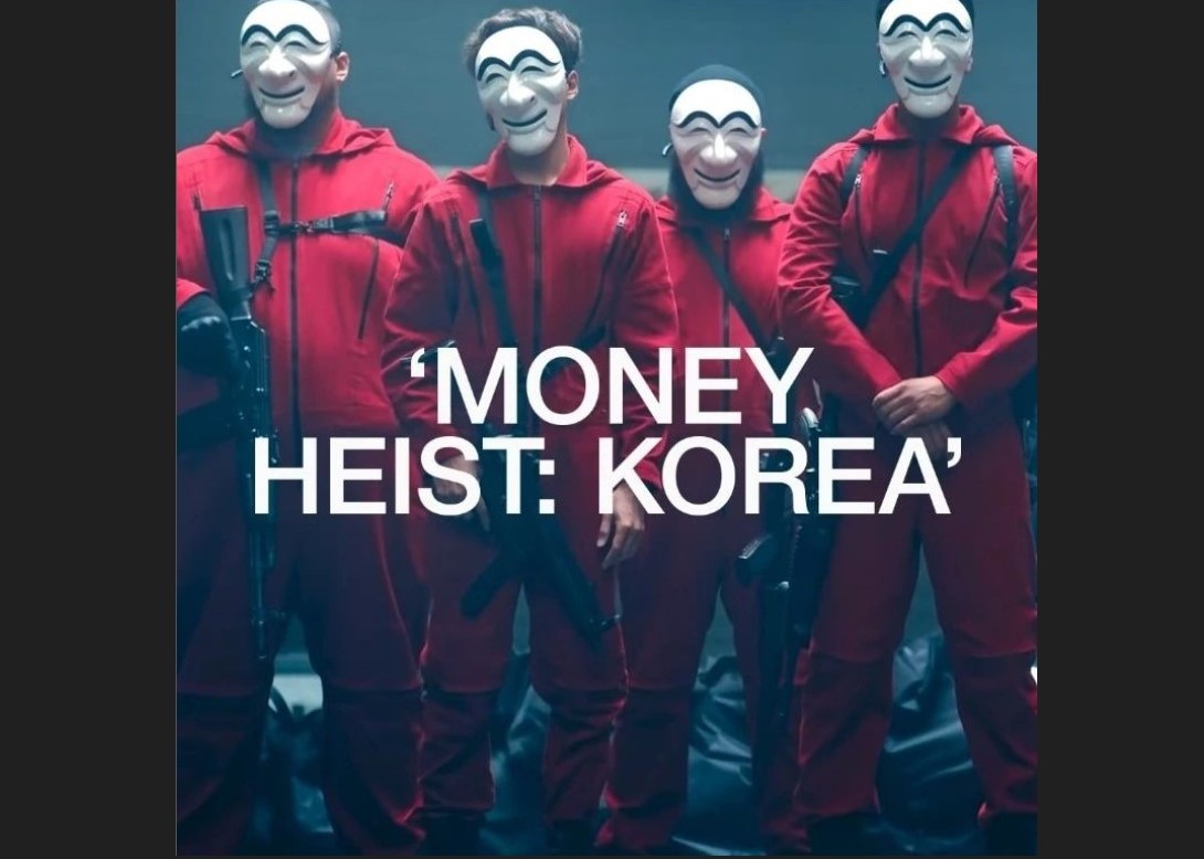 Poster serial Netflix Money Heist: Korea - Joint Economic Area