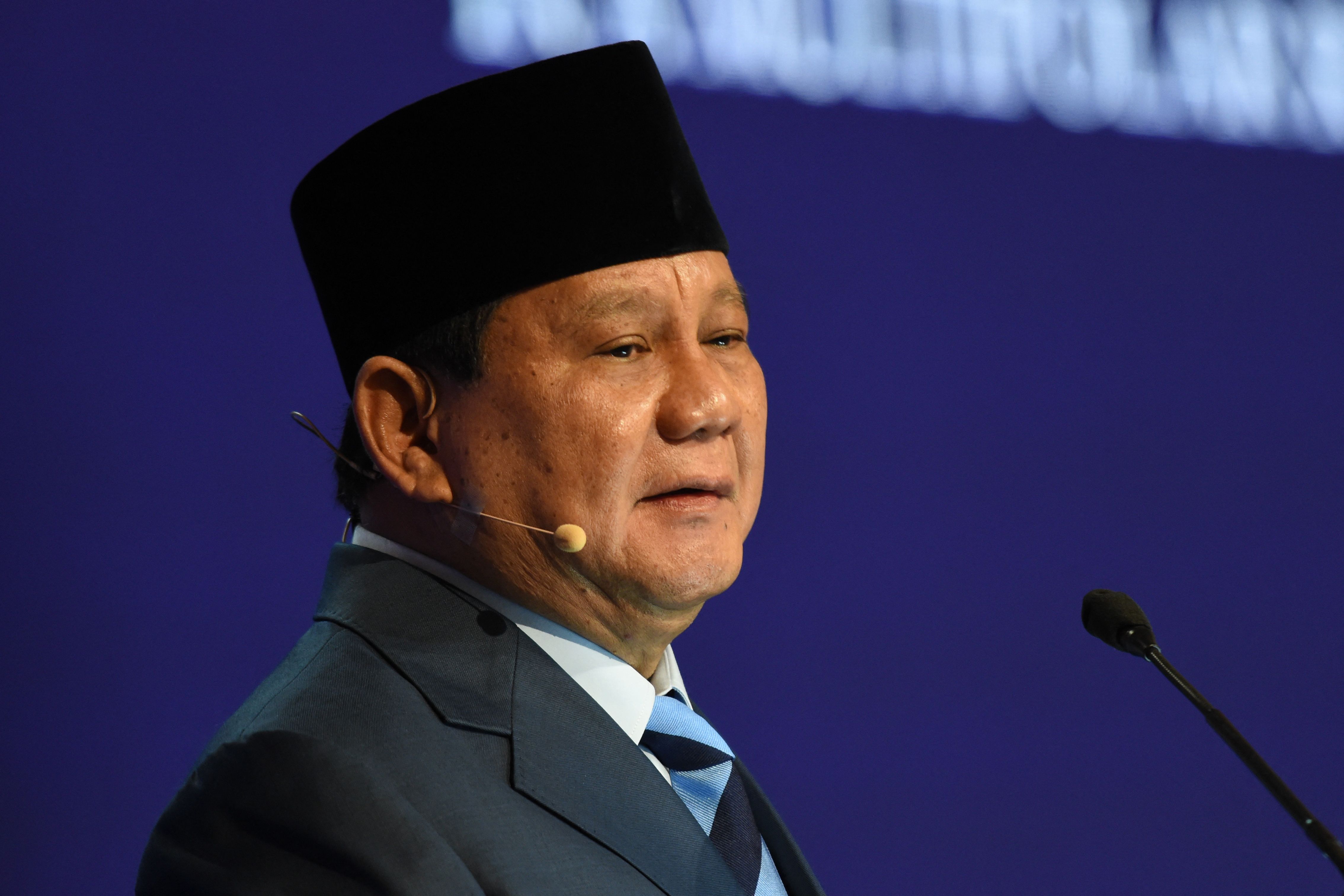Menteri Pertahanan Prabowo Subianto