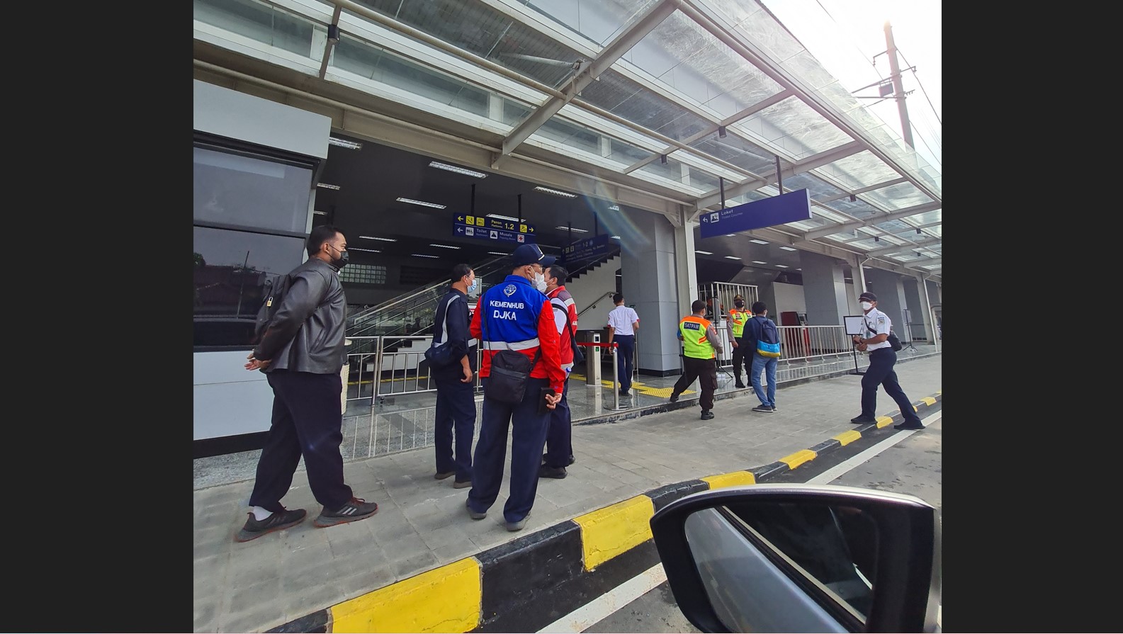 Aktivitas di Stasiun Matraman
