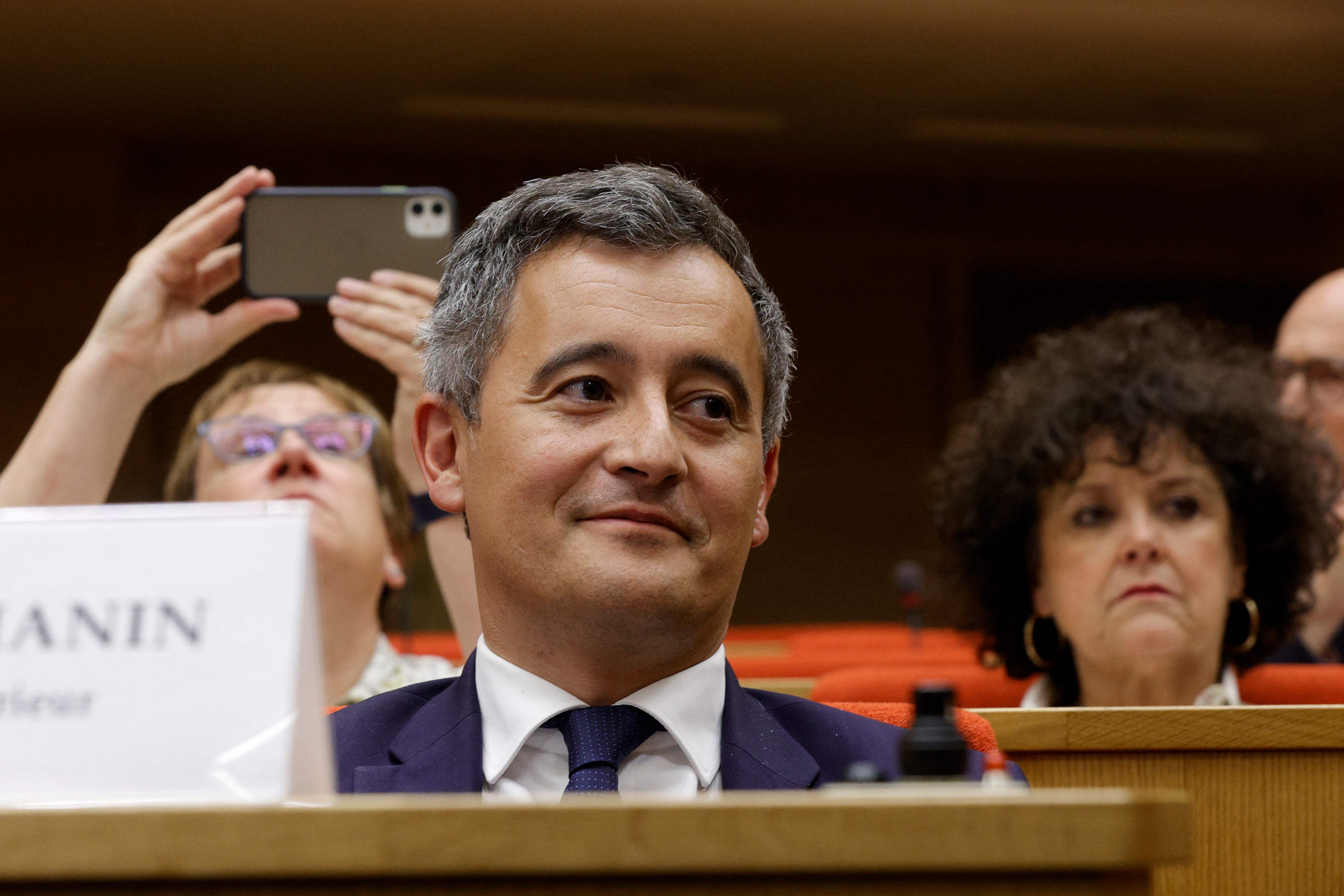 Menteri Dalam Negeri Prancis Gerald Darmanin