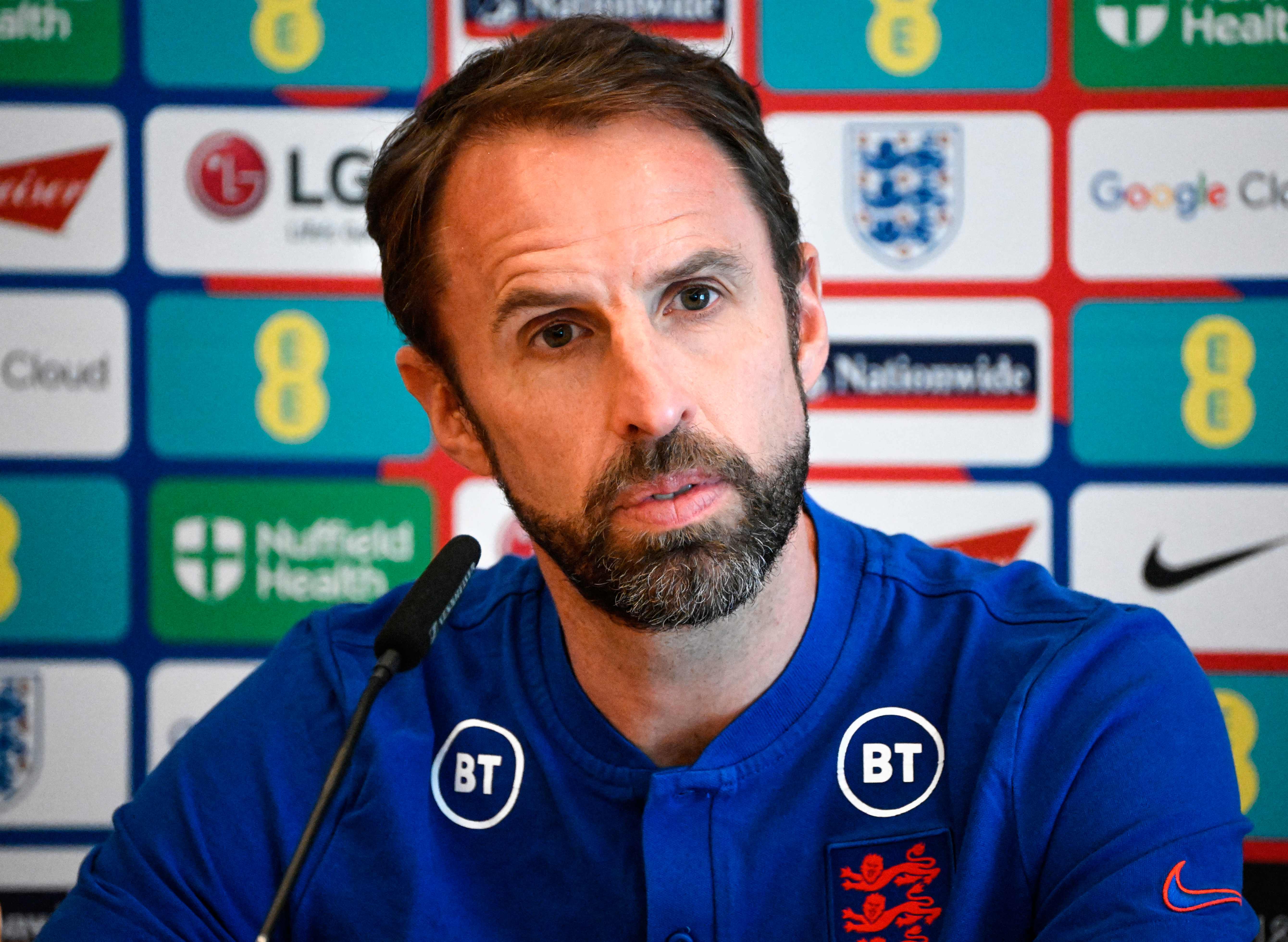 Pelatih timnas Inggris Gareth Southgate