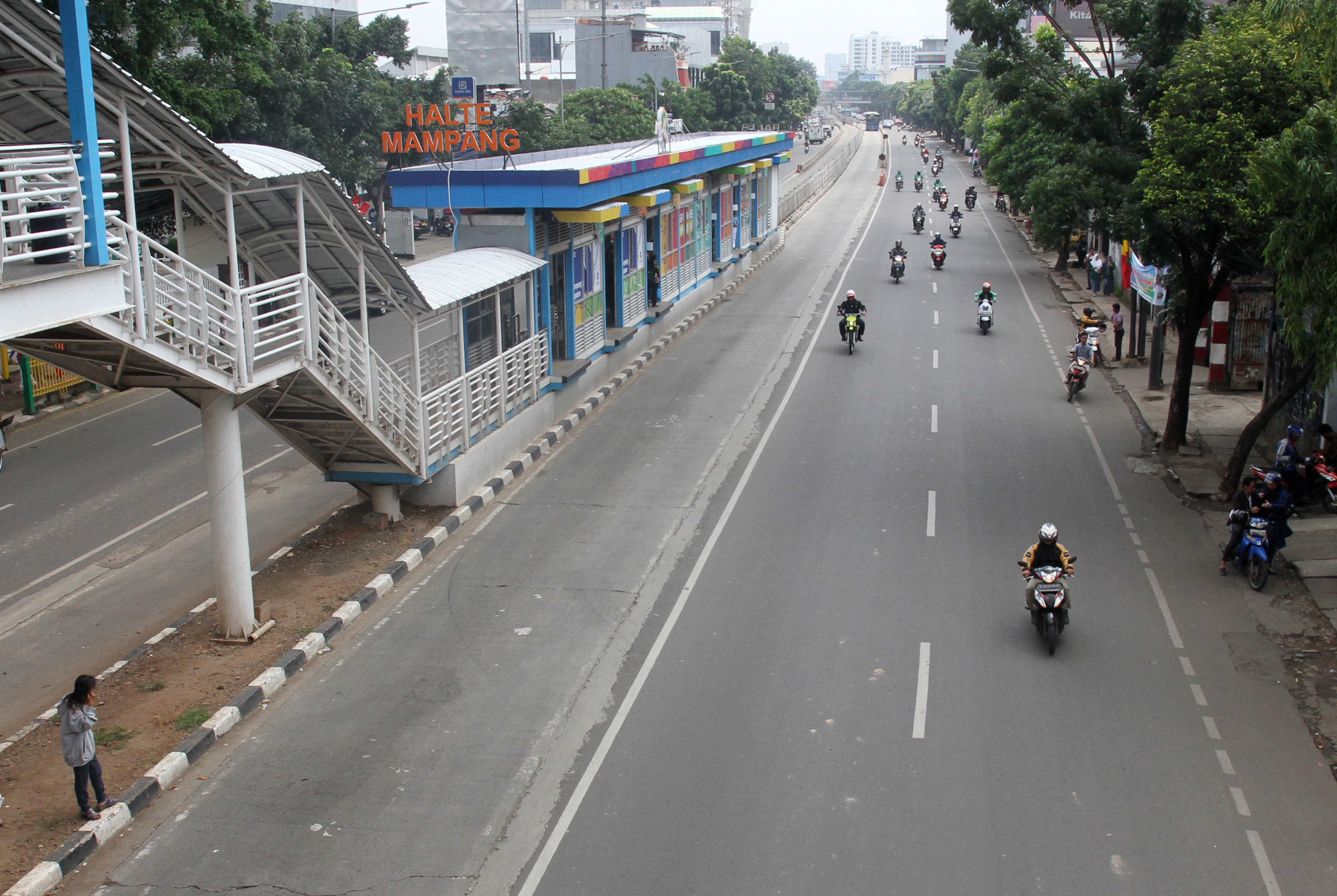 Salah satu jalan yang diubah namanya oleh Pemprov DKI Jakarta menjadi nama tokoh Betawi