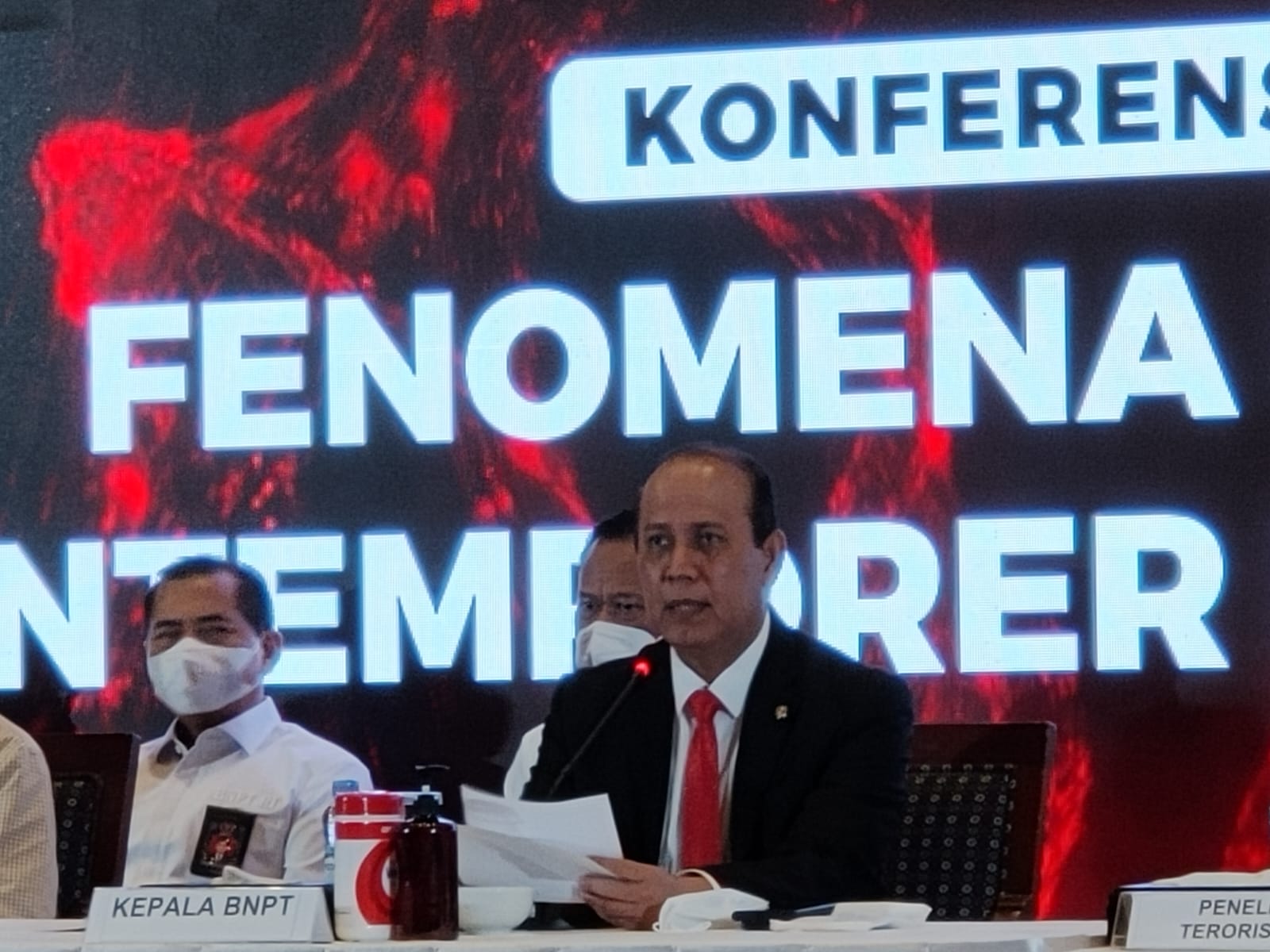 Kepala Badan Nasional Penanggulangan Terorisme (BNPT) Komjen Boy Rafli Amar