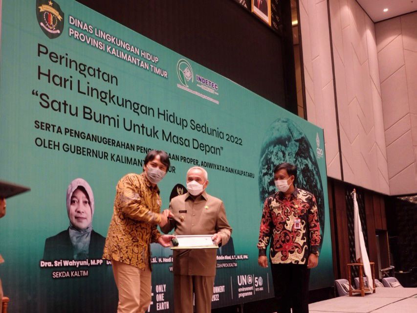 PT Multi Harapan Utama (MHU) memperoleh Proper Hijau untuk periode 2021-2022 dari Pemerintah Provinsi Kalimantan Timur.