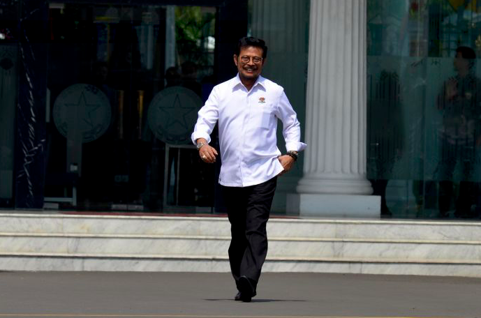 Menteri Pertanian Syahrul Yasin Limpo.