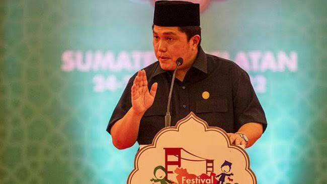 Menteri BUMN Erick Thohir