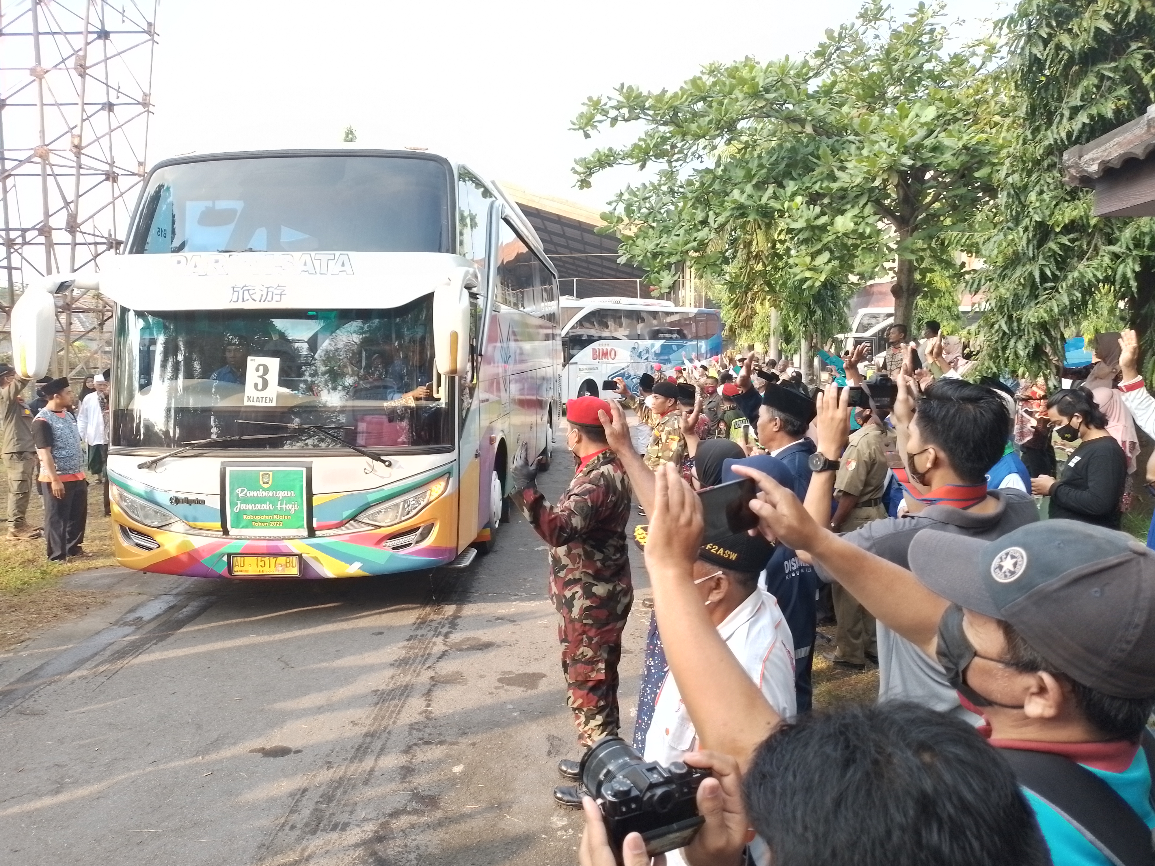  Bupati Melepas Keberangkatan Jamaah Calhaj Kloter 13 Kabupaten Klaten