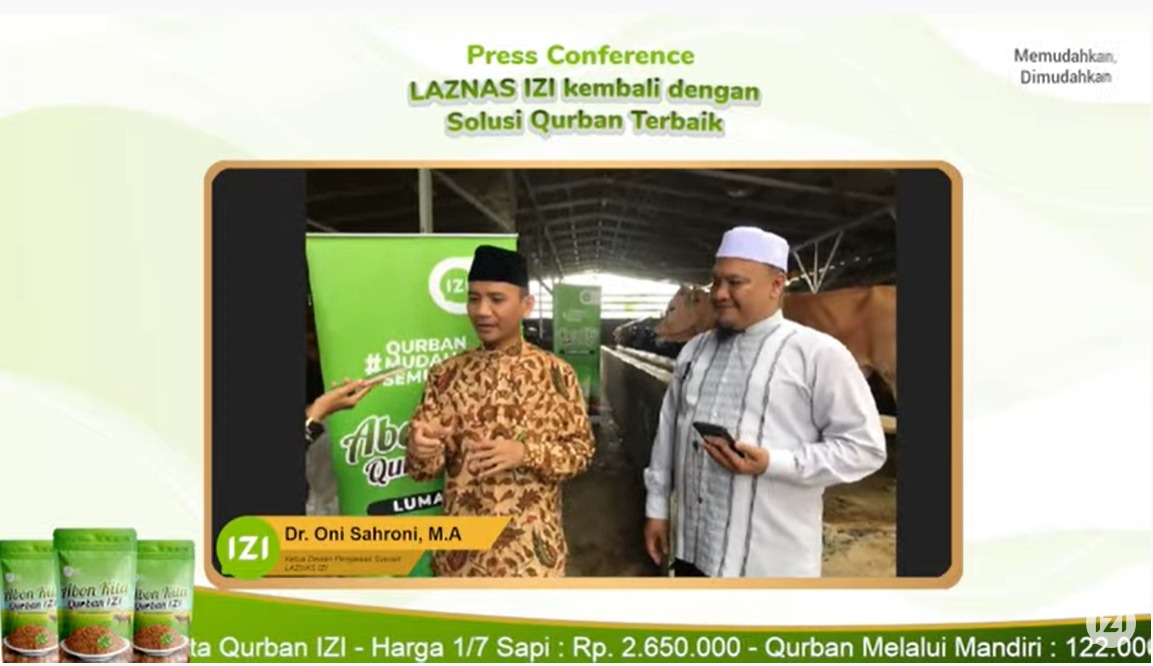 Peluncuran program ABon Kita Qurban IZI