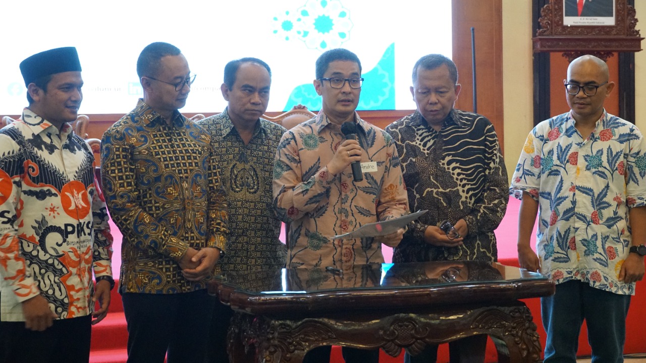 Beberapa tokoh penadatangan Pakta Kohesi Kebangsaan