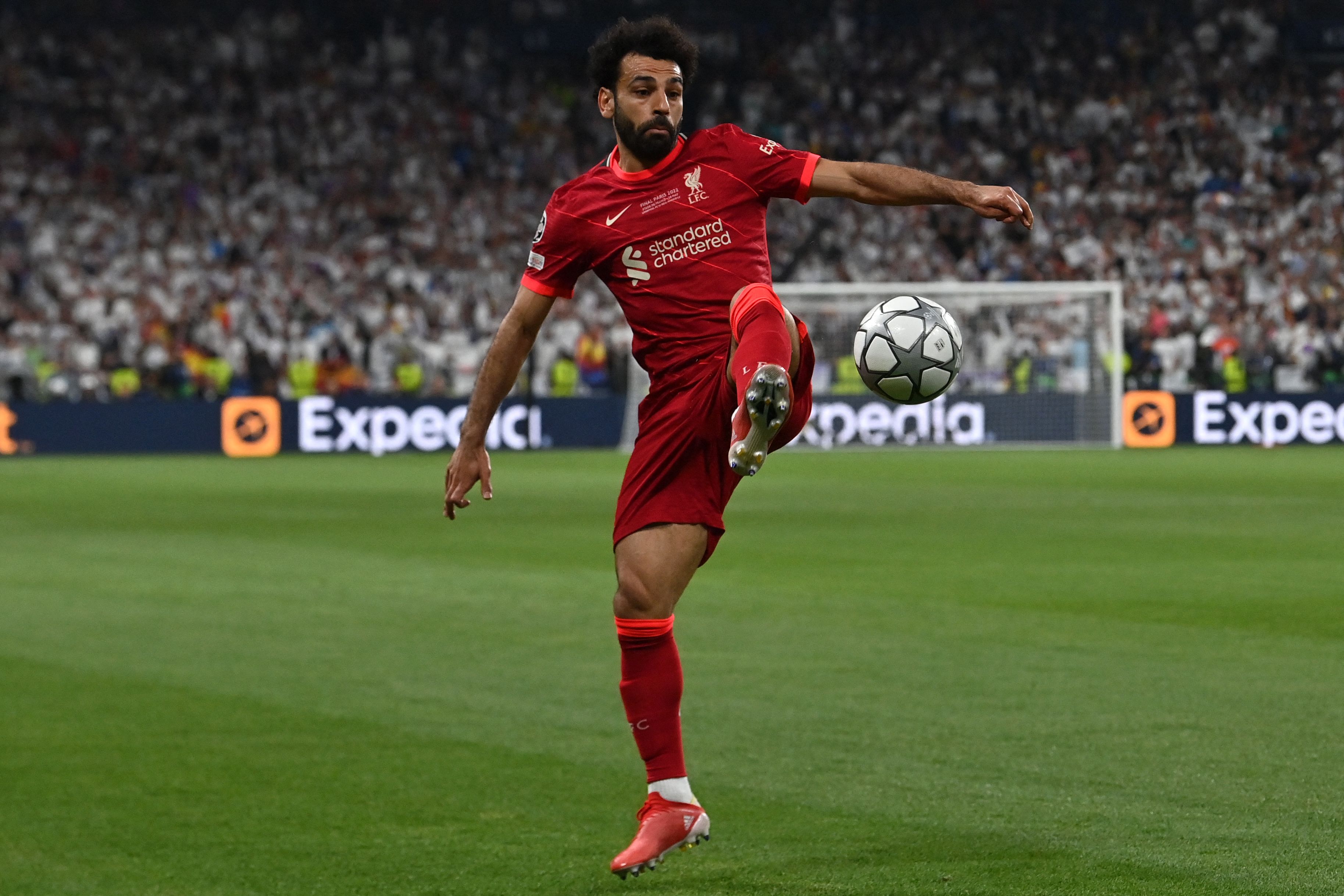 Penyerang Liverpool Mohamed Salah