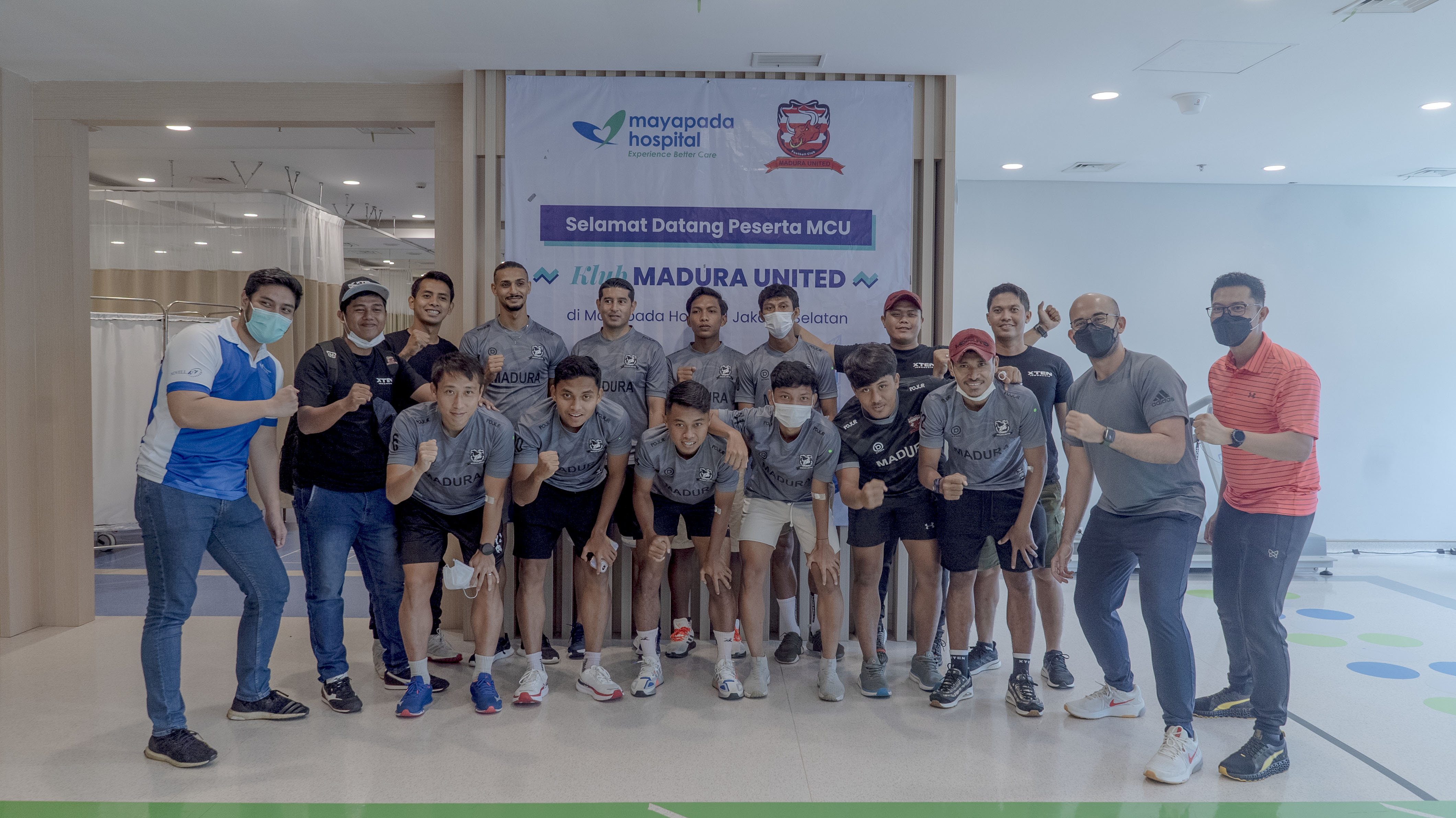 Tingkatkan Performa Pemain, Madura United Gandeng Mayapada Hospital 