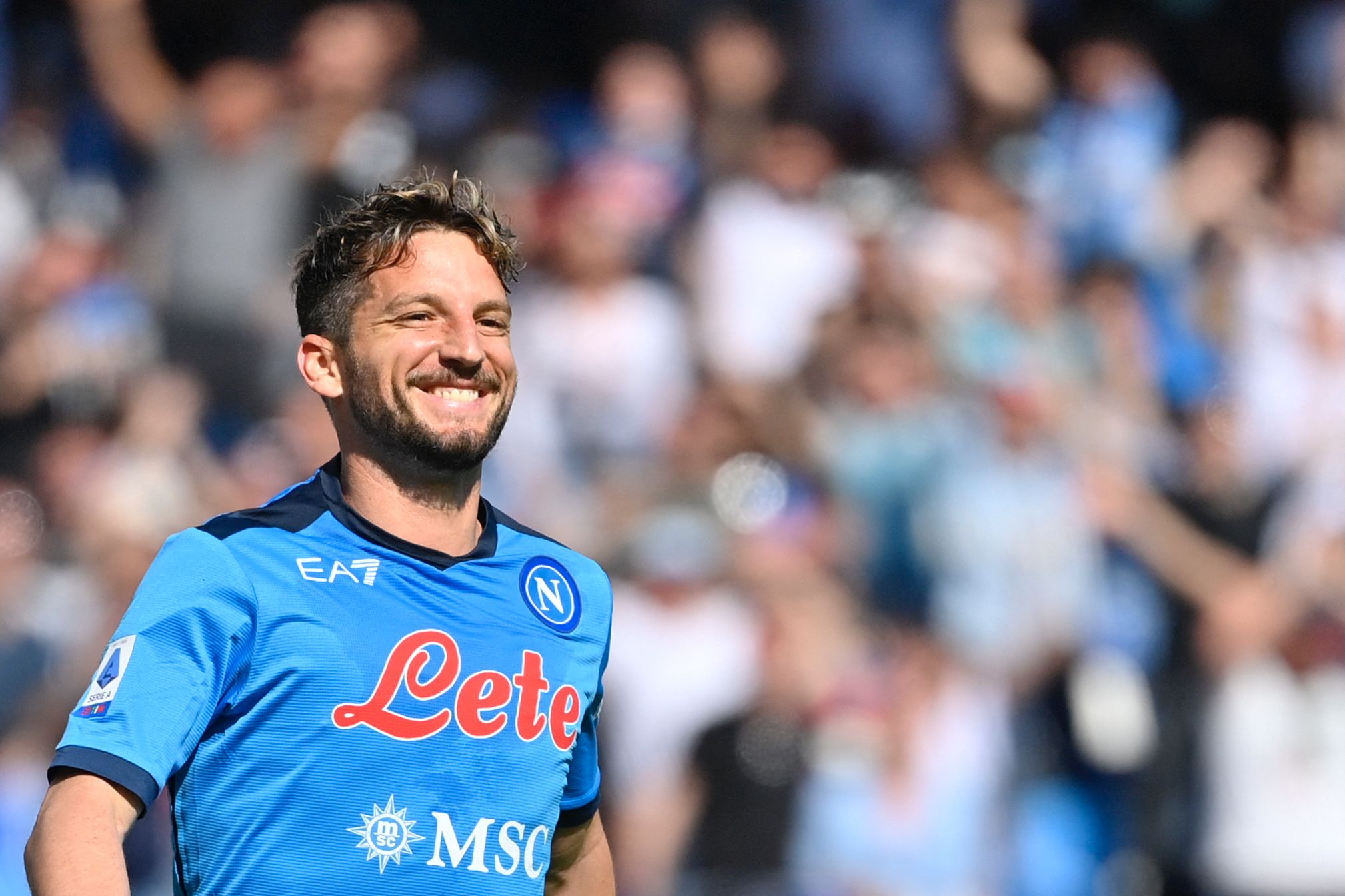 Penyerang Napoli Dries Mertens