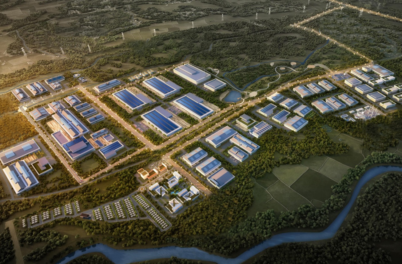 Gambar masterplan pengembangan Batang Industrial Park