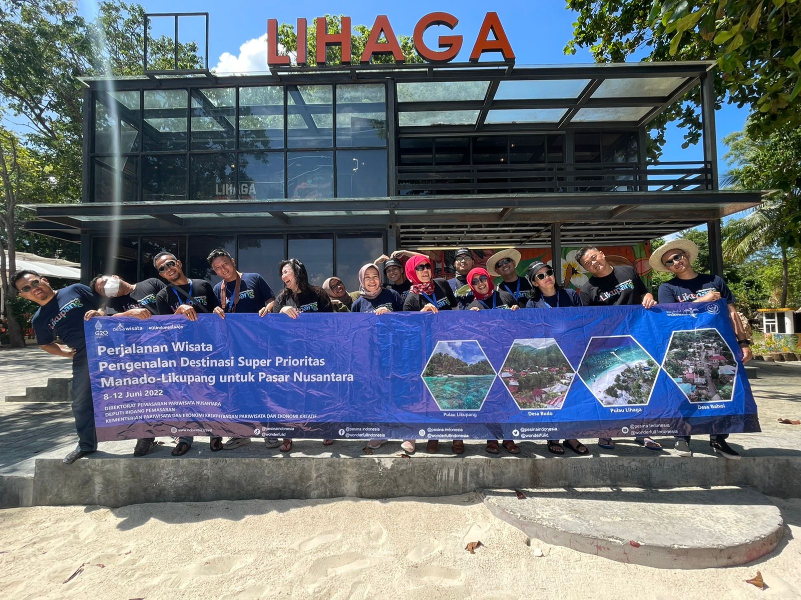 Bukit Larata dan Pulau Lihaga Siap Menarik Wisatawan