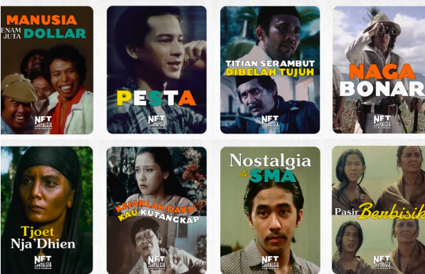Program Nostalgia Film Terbaik (NFT) dari Bioskop Online.