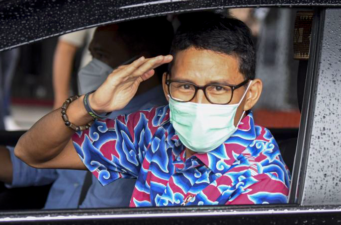 Menparekraf Sandiaga Salahuddin Uno.