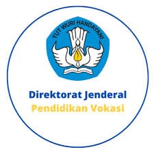Logo Ditjen Pendidikan Vokasi Kementerian Pendidikan, Kebudayaan, Riset dan Teknologi.