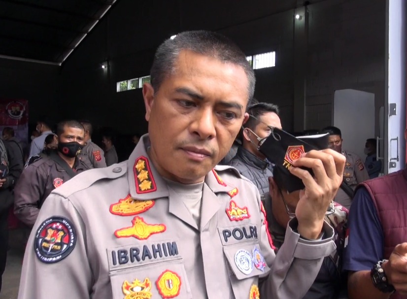 Petugas menggunakan teknologi scanner di 12 titik lokasi guna mengetahui kronologi kejadian. 