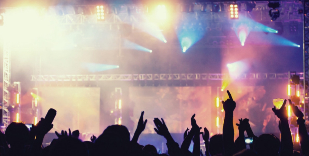 Ilustrasi Konser Musik  