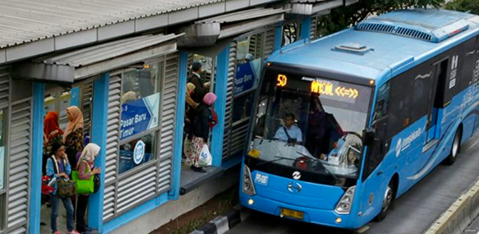 PT Transjakarta Targetkan 100 Bus Listrik Beroperasi di Ibu Kota Akhir 2022