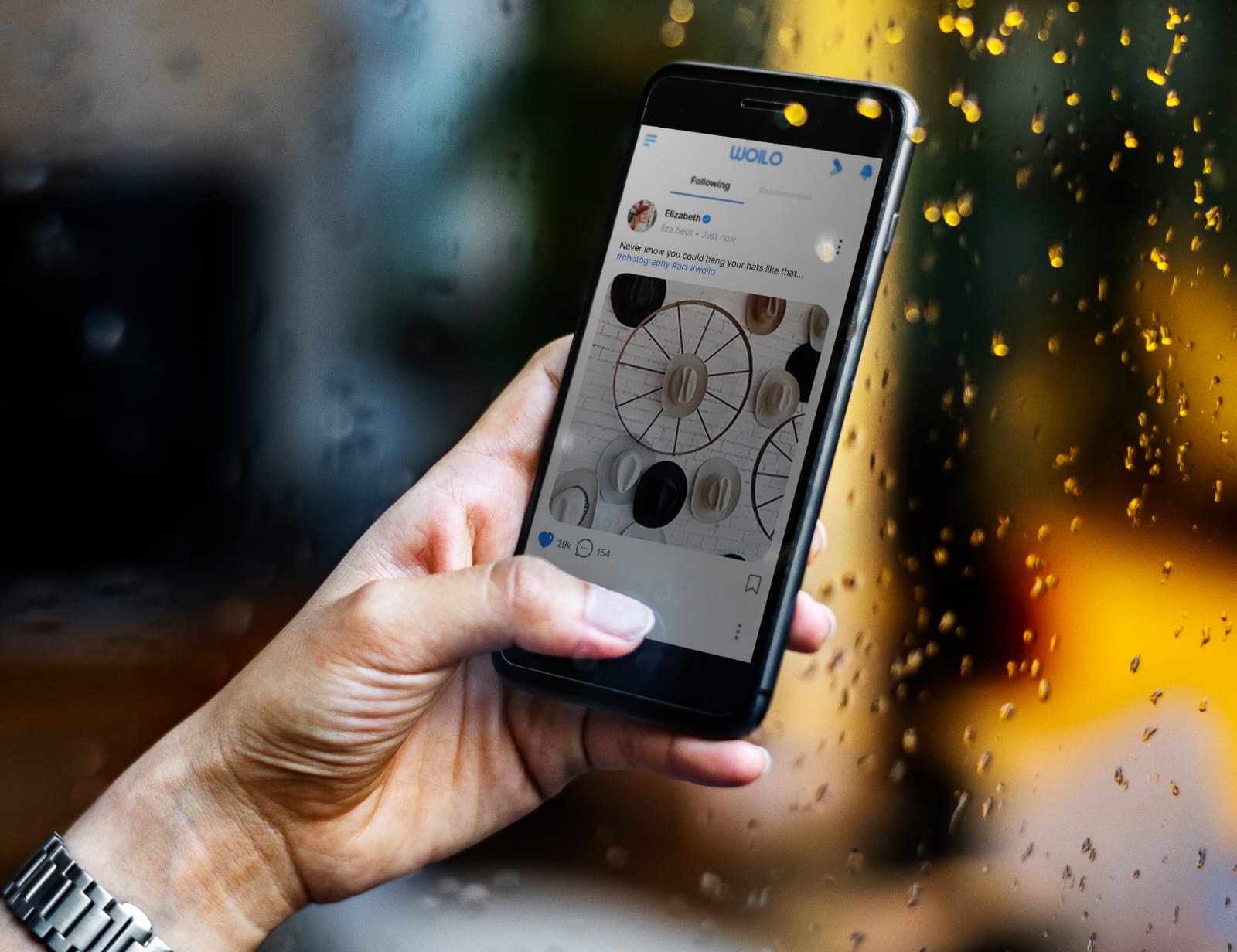 Ilustrasi aplikasi Woilo