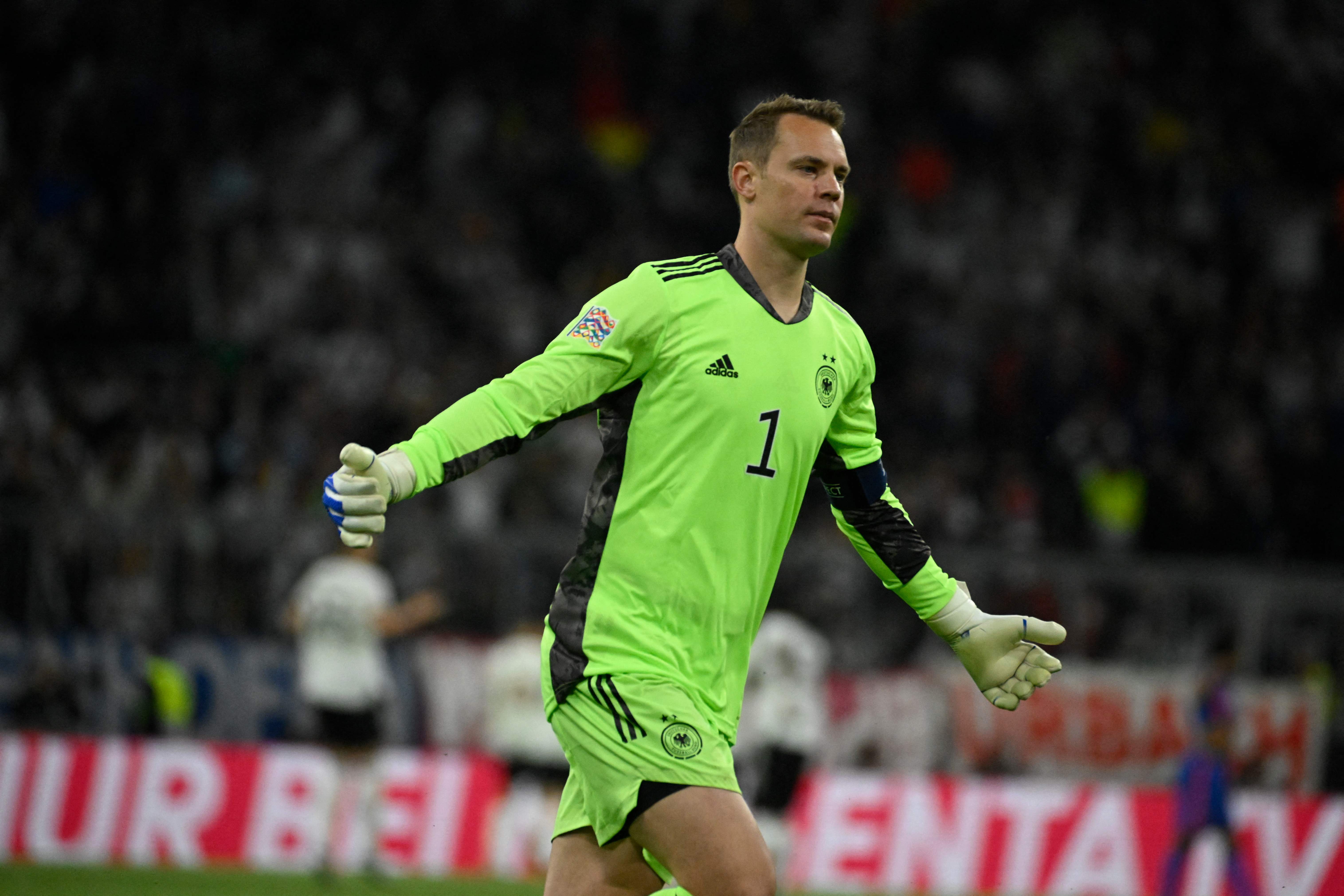 Penjaga gawan timnas Jerman Manuel Neuer.