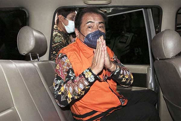 Bupati nonaktif Banjarnegara Budhi Sarwono