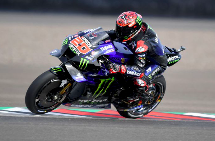 Pembalap Monster Yamaha Fabio Quartararo.