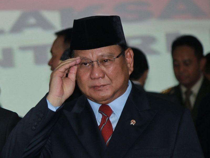 Menhan Prabowo Subianto