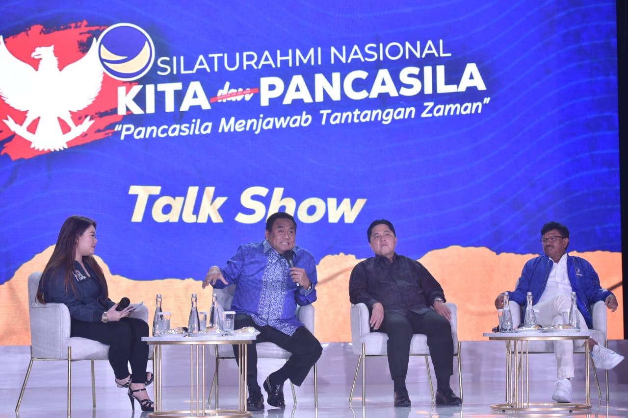 Silaturahmi Nasional yang diselenggarakan DPP Partai Nasdem, Kamis (2/6/2022)