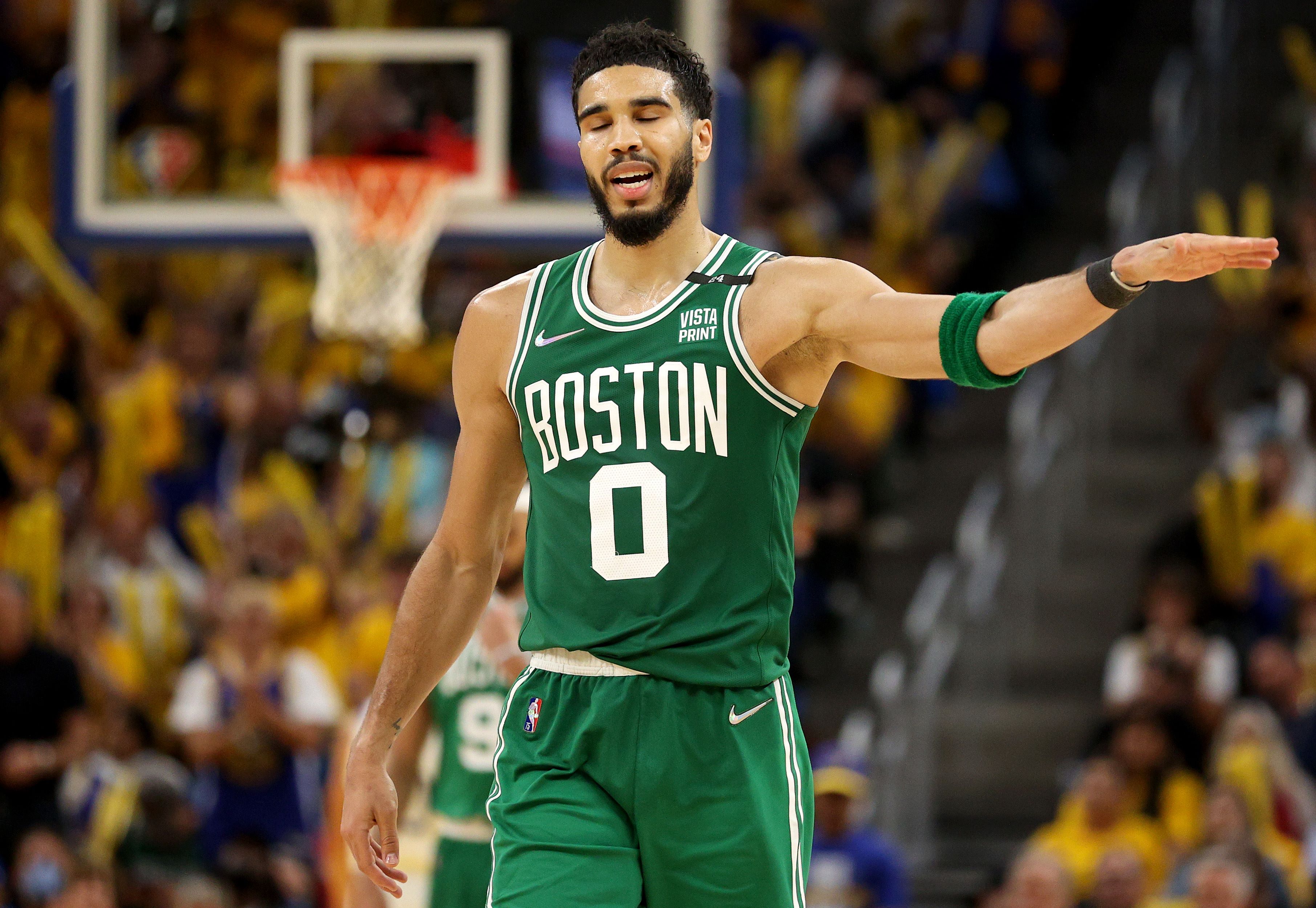 Bintang Boston Celtics Jayson Tatum.