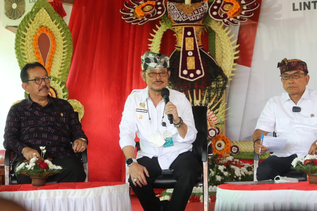 Menteri Pertanian (Mentan) Syahrul Yasin Limpo mengucapkan selamat ulang tahun ke-61 kepada Presiden Joko Widodo (Jokowi). 