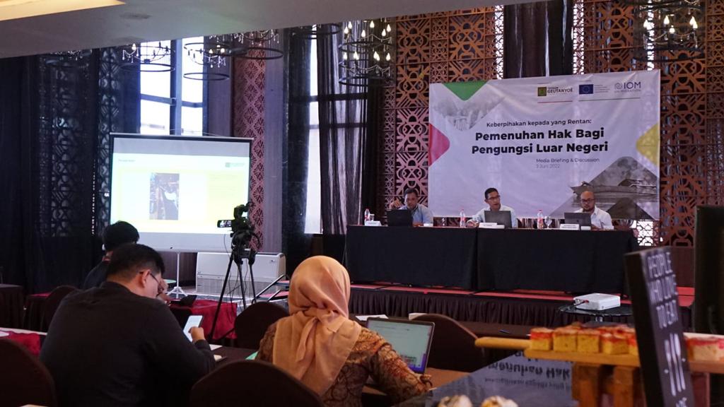 Seminar Pemenuhan Hak Bagi Para Pengungsi Luar Negeri di Jakarta.