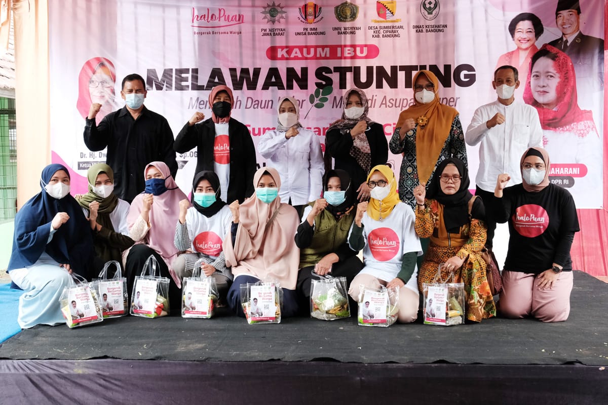 HaloPuan dan Organisasi Aisyiyah Kolaborasi Atasi Stunting di Kabupaten Bandung
