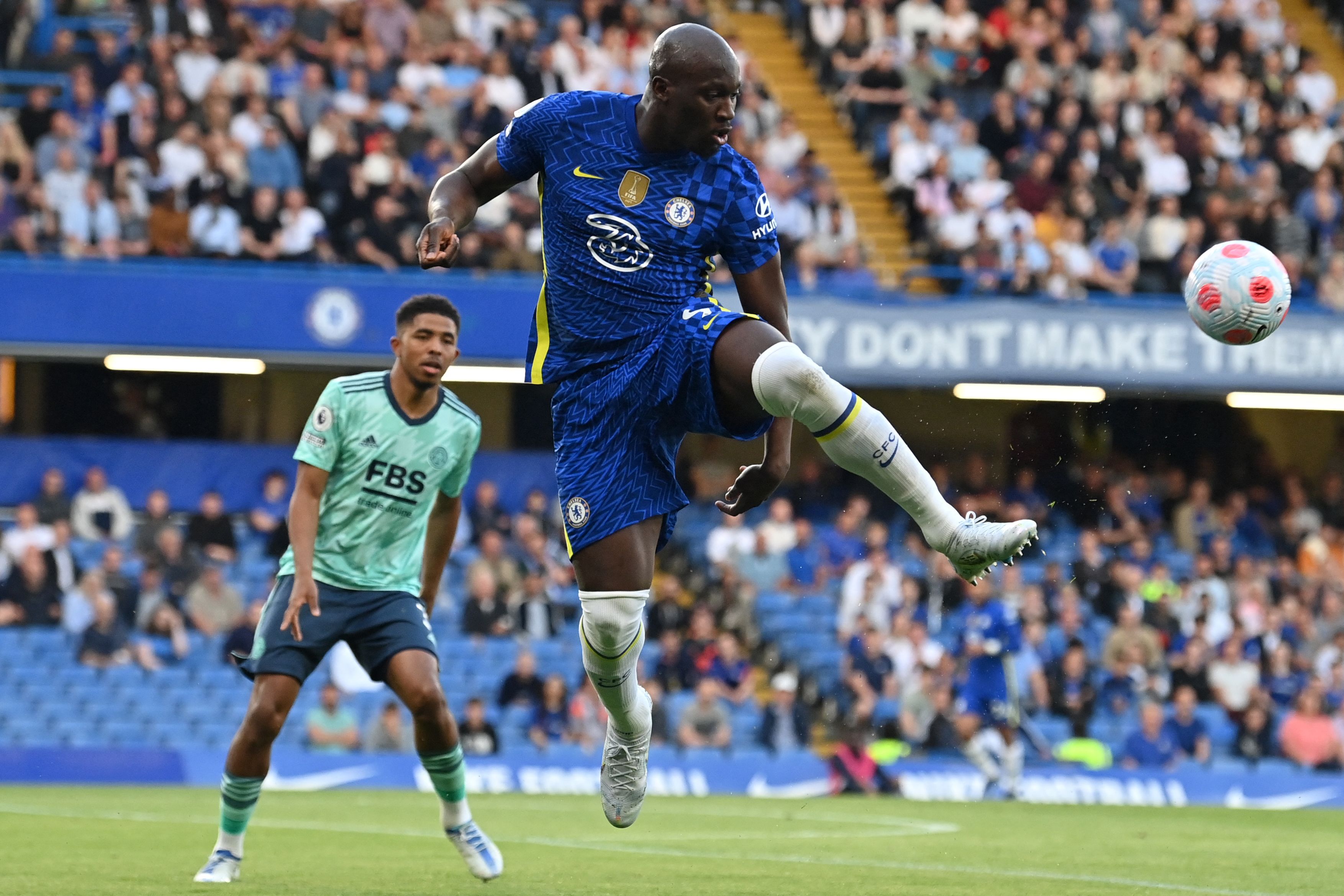 Penyerang Chelsea Romelu Lukaku
