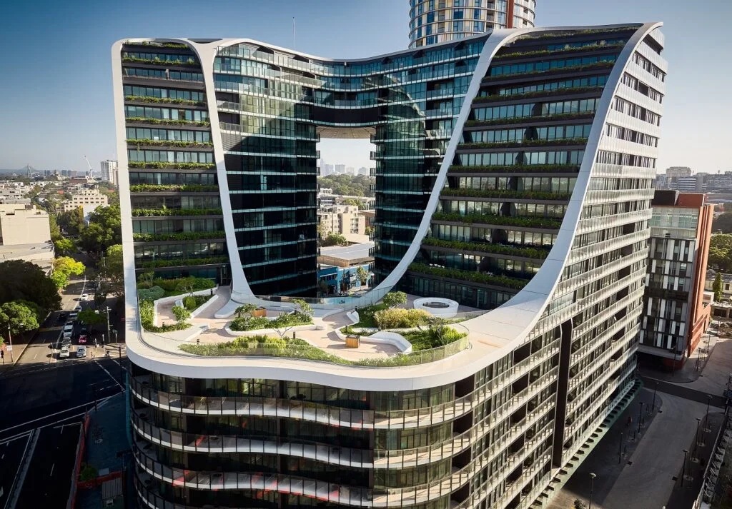 Apartemen Infinity yang dibangun Crown Group di kawasan Green Square, CBD Sydney, Australia.