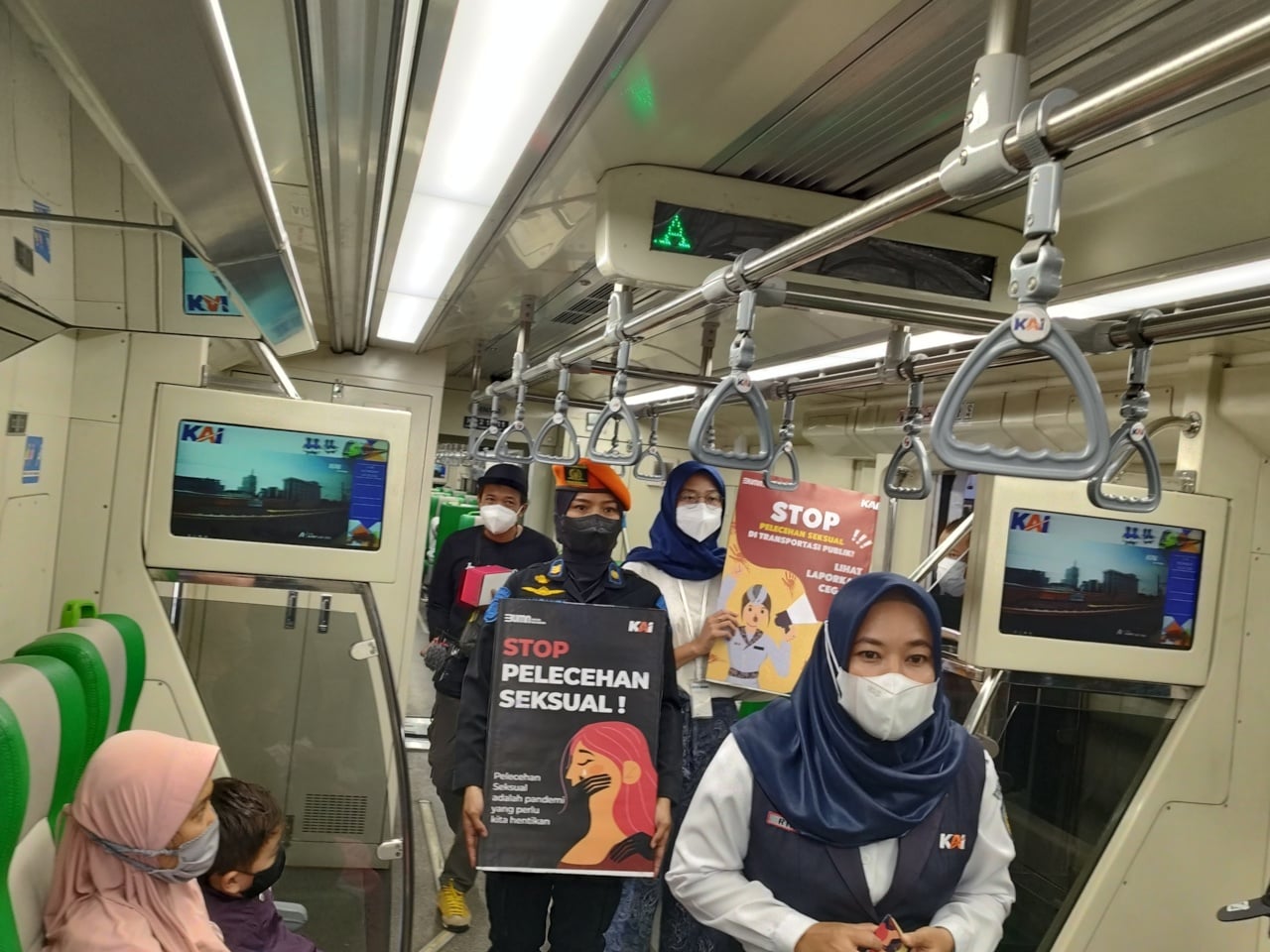 Kampanye antipelecehan seksual di dalam kereta api