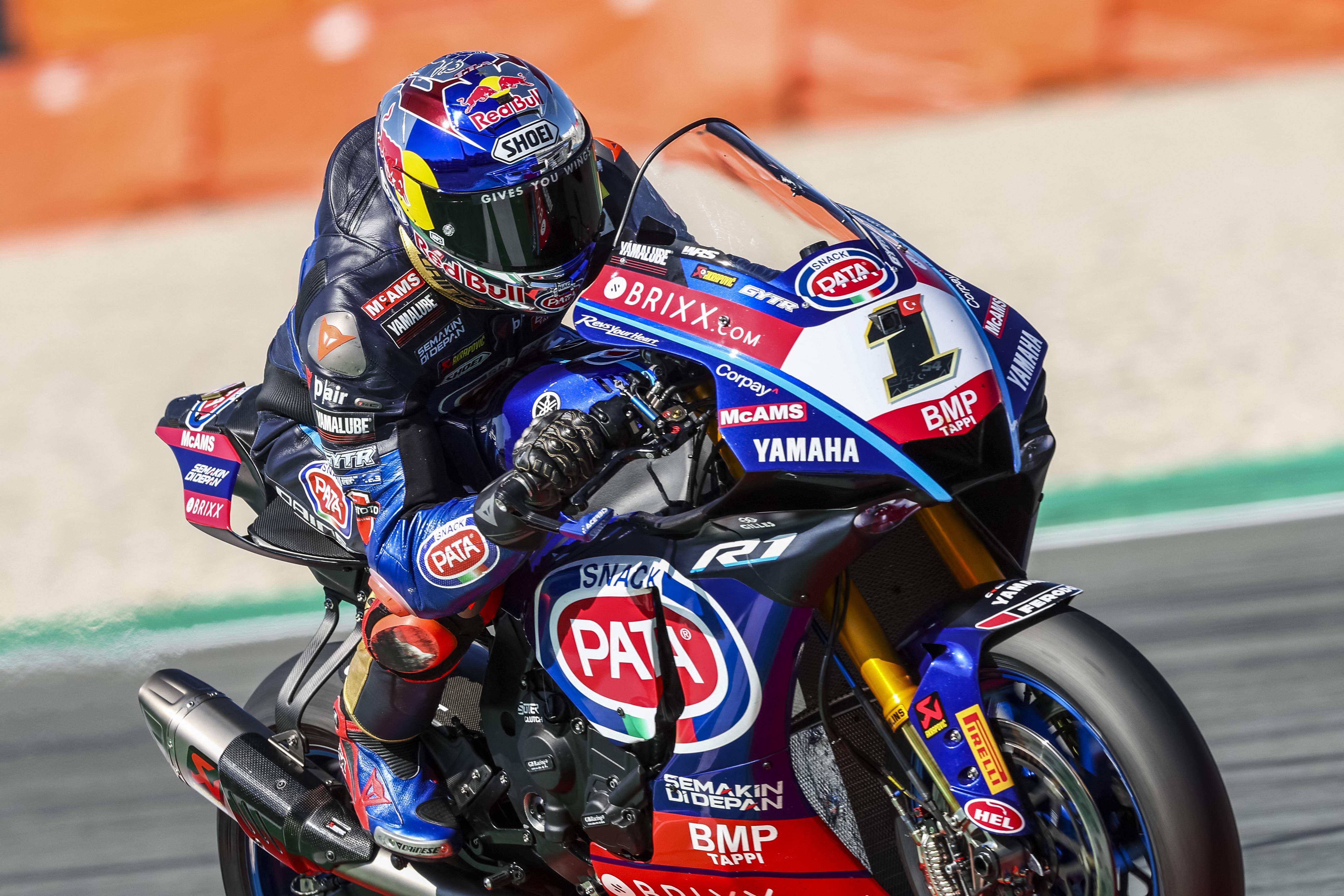 Pembalap tim Yamaha yang berlaga di WSBK Toprak Razgatlioglu.